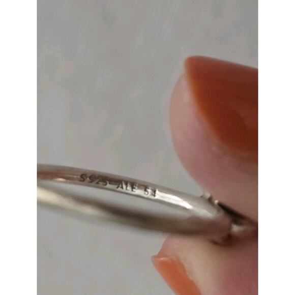 Authentic Pandora Rings & Earrings Cherry Blossom Ring Set Studs Sterling Silver - Picture 10 of 15